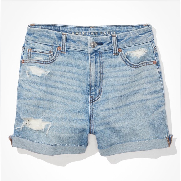 American Eagle Outfitters Pants - American Eagle Curvy Denim Mom Shorts
